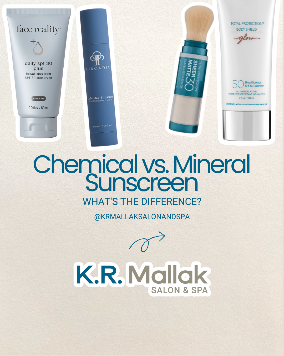 Chemical vs. Mineral Sunscreen: What's the Difference?
